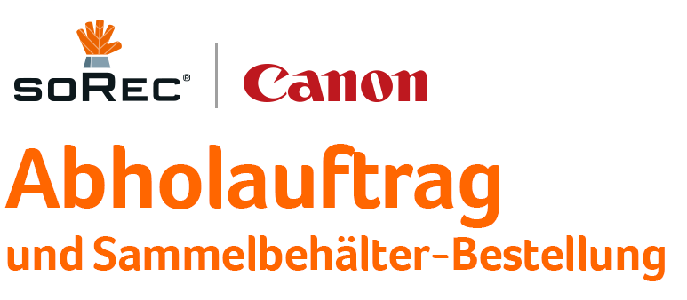 Icon Abholauftrag Canon - soRec | Recycling